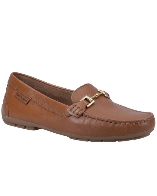 Hush Puppies Brown Eleanor Loafers