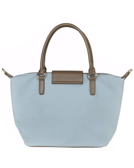 David Jones Blue Escapade Shoulder Bag Tex