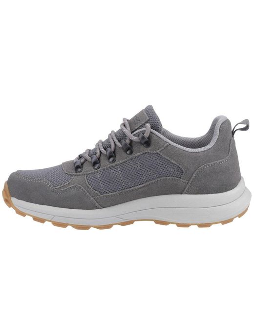 Cotswold Gray Elmfield Lace Up Shoes for men