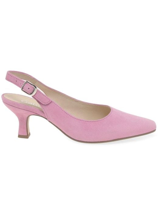 Gabor Pink Lindy 's Court Shoes