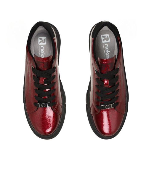 Rieker Red Wand Trainers