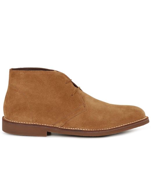 Loake Brown Sahara Desert Boots for men