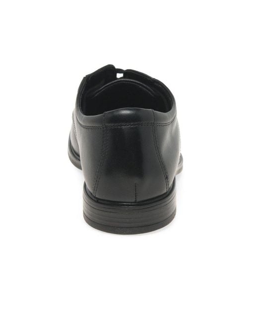 Clarks Black Howard Walk Formal Lace Up Shoes for men