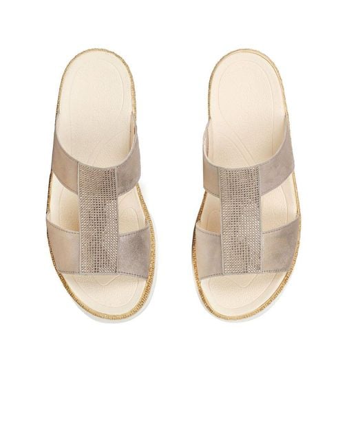 Gabor Metallic Charlie Sandals