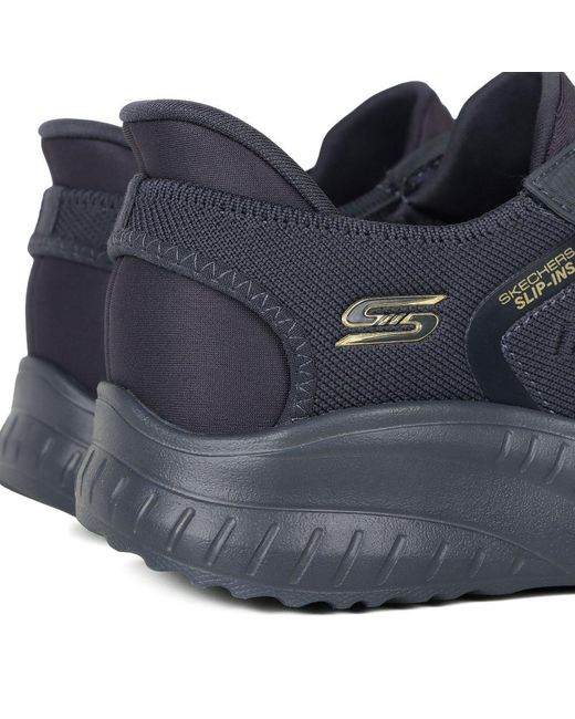 Skechers Blue Bobs Squad Chaos Slip