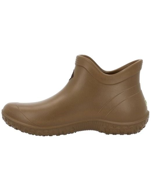 Muck Boot Brown Muckster Lite Ankle Wellingtons for men