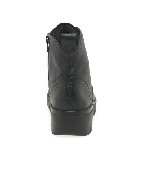 Gabor Black Dando Ankle Boots