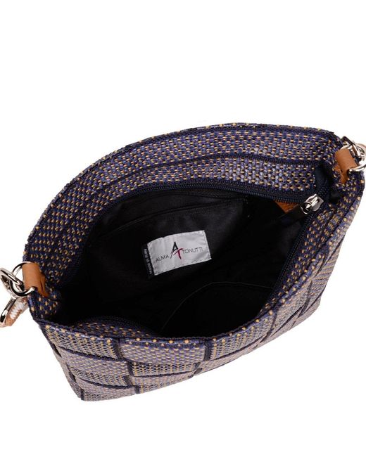 Alma Tonutti Purple Cristina Messenger Bag