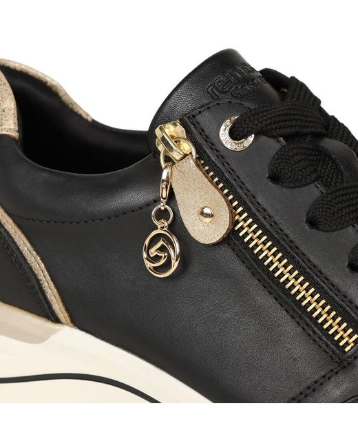 Remonte Black Arran Trainers