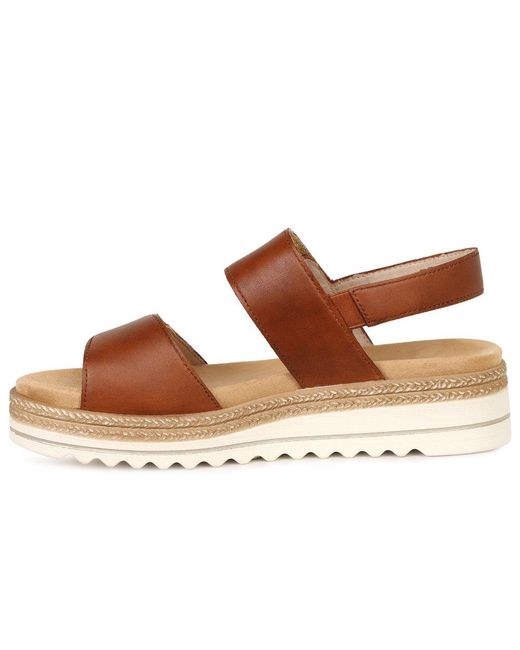 Remonte Brown Anika Sandals