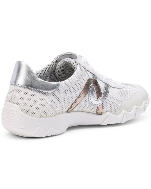 Hotter White Marianne Trainers