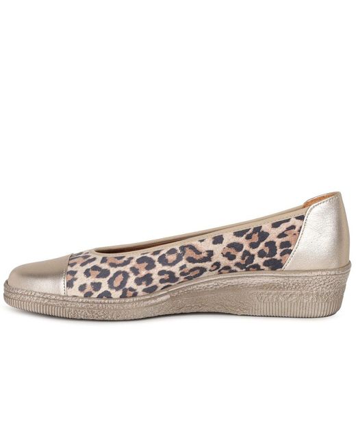 Gabor Multicolor Petunia Accent Low Heeled Pumps