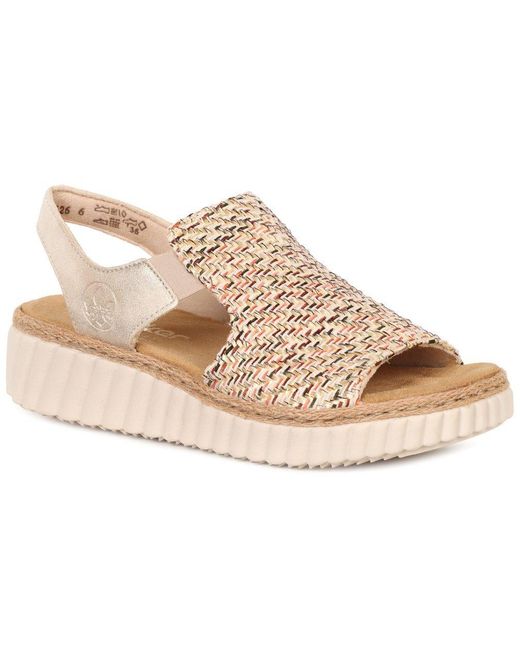Rieker Natural Cuba Sandals