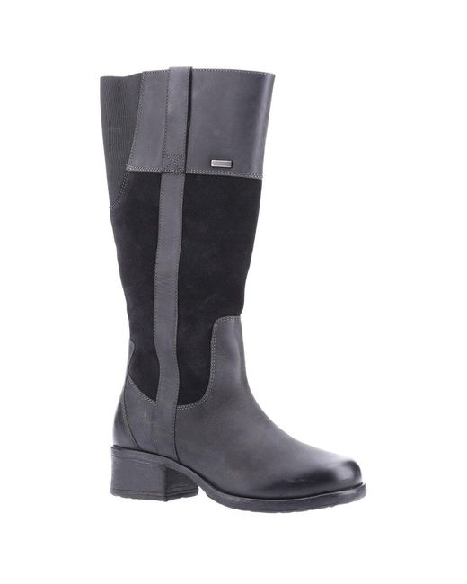 Hush Puppies Samara Knee High Boots in Grey Lyst Canada