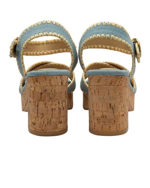 Ravel Blue Ghent Heeled Sandals