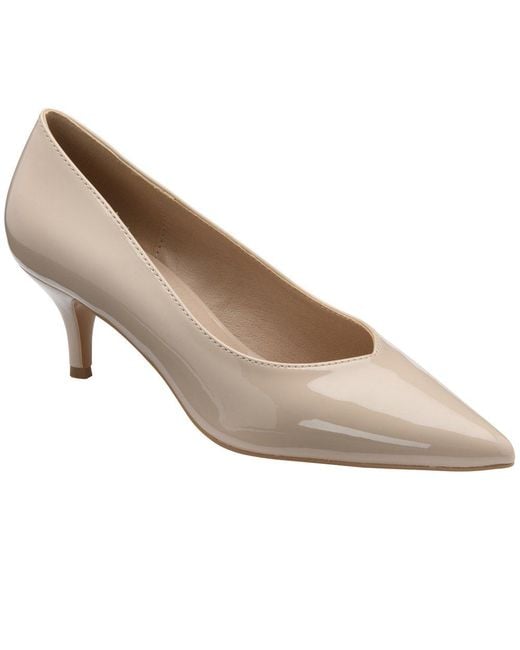 Ravel White Darley Court Shoes