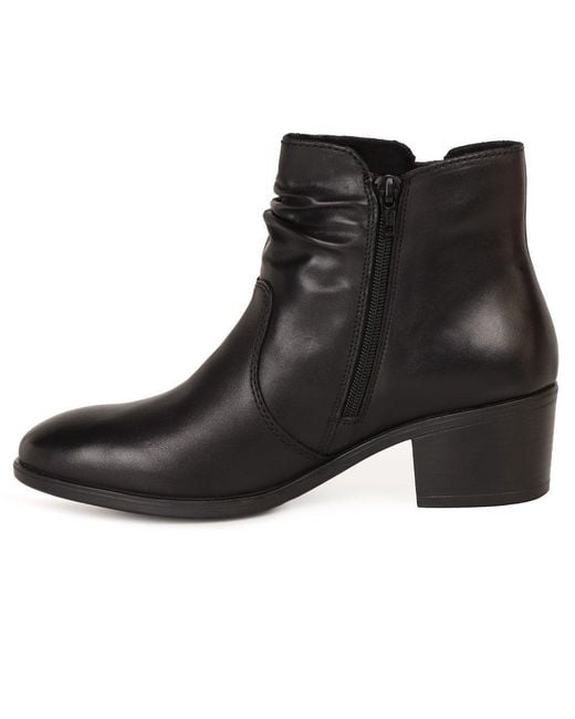 Rieker Black Hovingham Ankle Boots