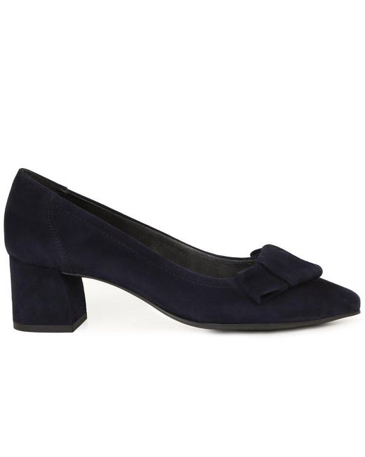 Paul Green Blue Anika Court Shoes