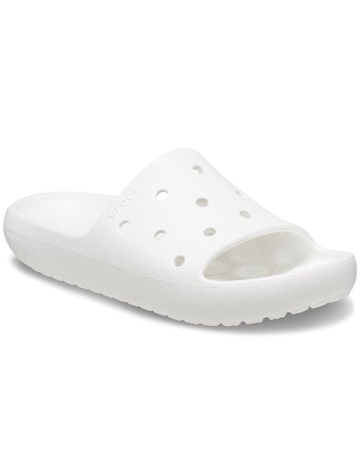 CROCSTM White Classic Slide Sandals