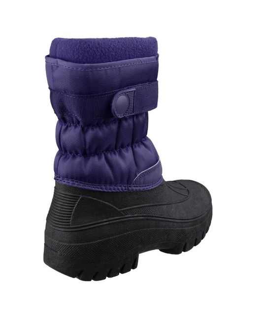 Cotswold Blue Chase Snow Boots
