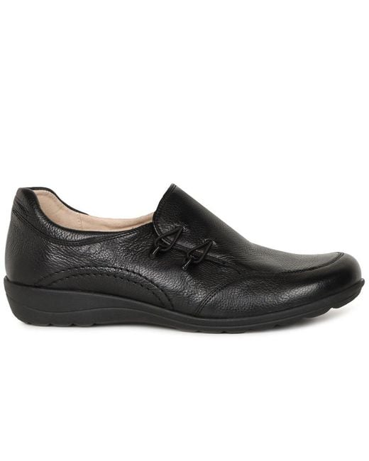 Caprice Black Valerie Shoes