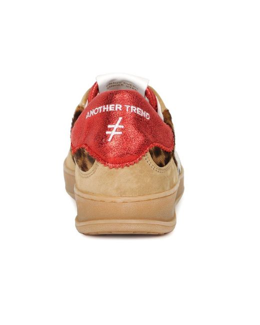 Another Trend Brown Iconic Ii Trainers