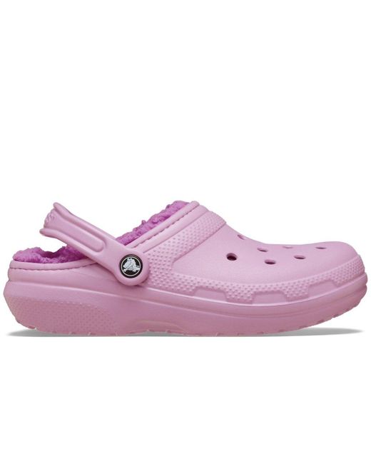 CROCSTM Purple Classic Lined Clogs