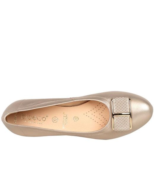Bioeco White Eloise Court Shoes
