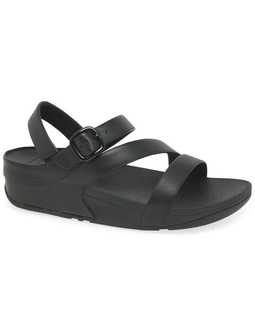 Fitflop Black Fitflop The Skinny Ii Backstrap Sandals