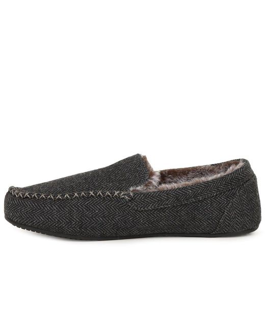 Goodyear Black Hendrix Full Slippers for men