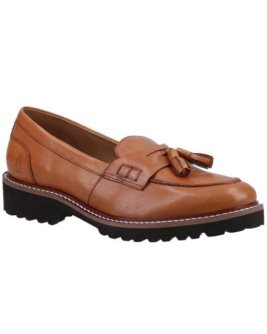 Hush Puppies Brown Ginny Loafers