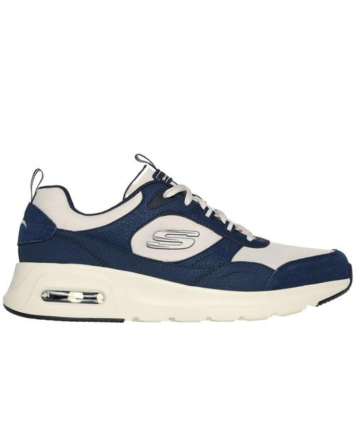 Skechers Blue Skech-air Court Yatton Trainers Size: 6 for men