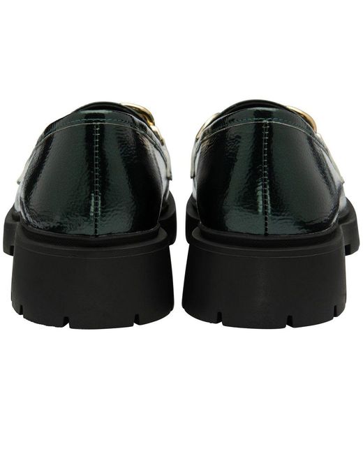 Lotus Black Giles Loafers