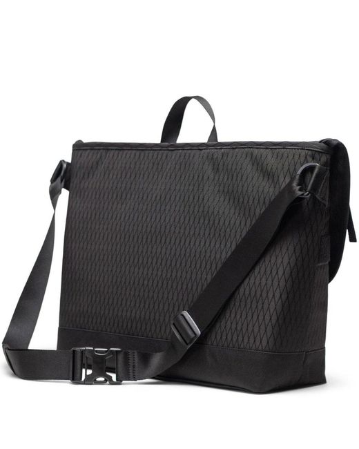 Herschel Supply Co. Black Cove Large Messenger Bag