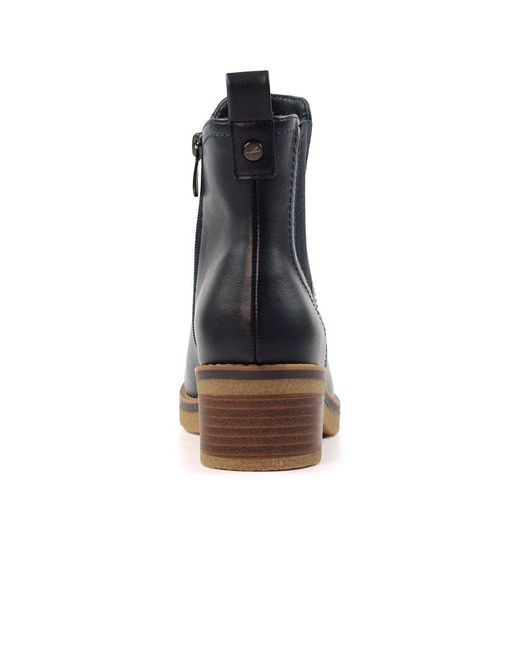 Lunar Blue Conrad Ankle Boots