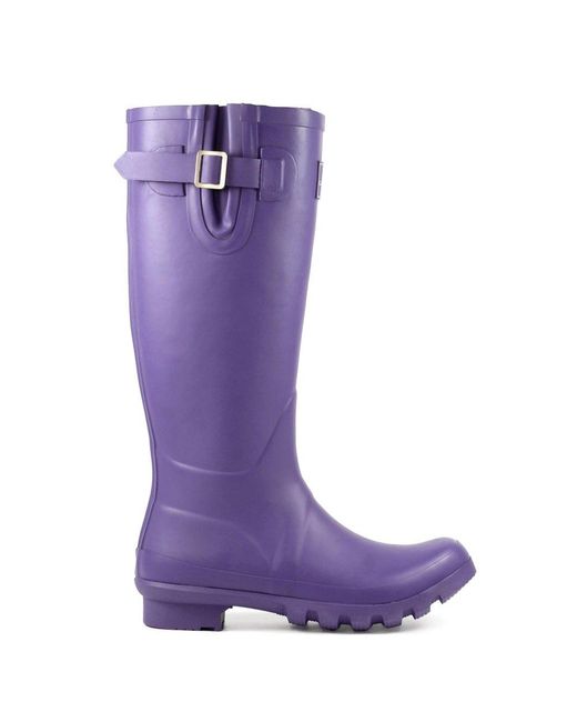 Lunar (GRS) Purple Largo Wellingtons