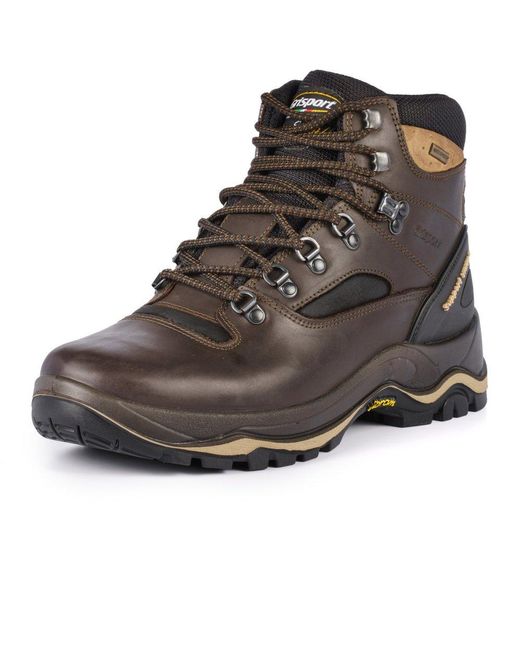 Grisport Brown Quatro Walking Boots for men