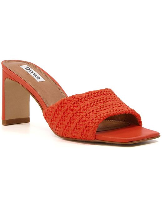 Red sandals shop size 4