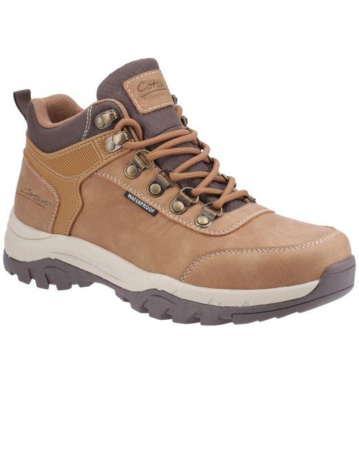 Cotswold Brown Overbury Hiking Boots