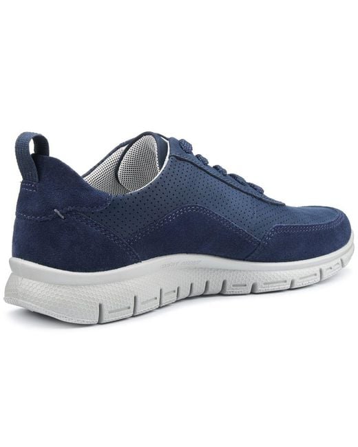 Hotter Blue Gravity Ii Wide Fit Trainers