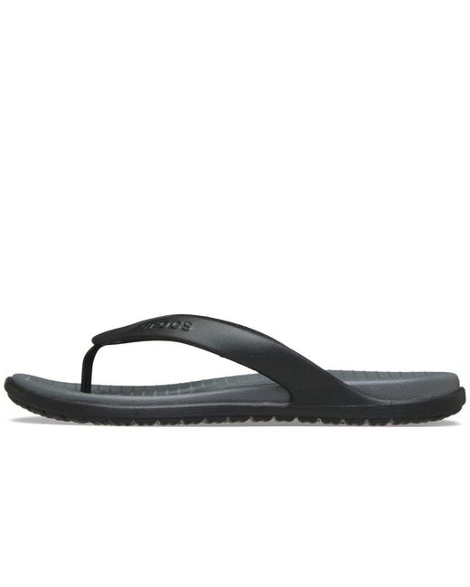 CROCSTM Black Coast Flip Sandals for men