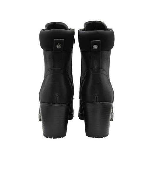 Lotus Black Gene Ankle Boots
