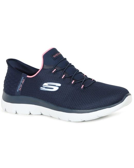 Skechers Blue Slip
