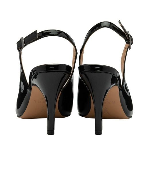 Ravel Black Kavan Court Shoes