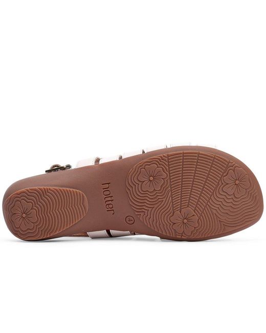 Hotter Pink Sundown Sandals