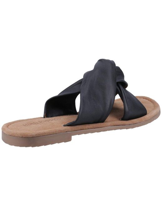 Hush Puppies Blue Amy Wide Fit Sandals