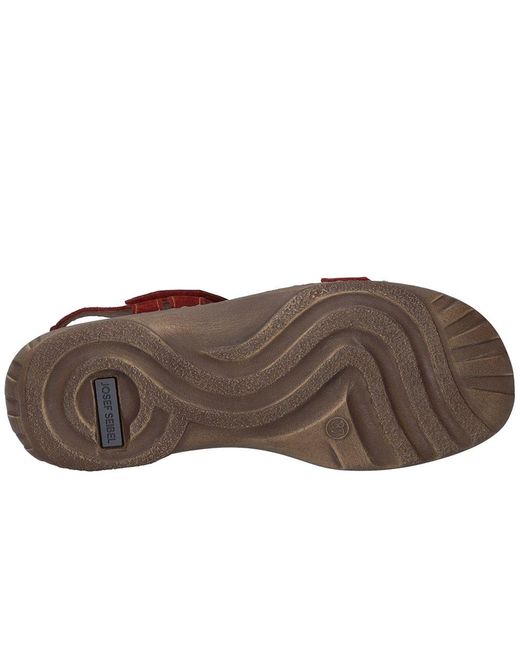 Josef Seibel Brown Debra 58 Sandals Size: 4 / 37