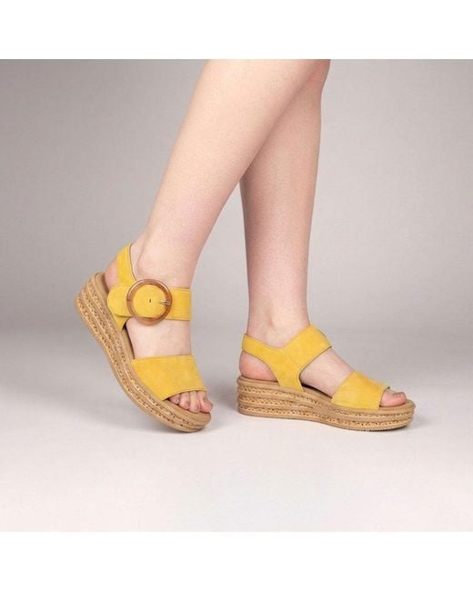 Gabor Metallic Andre Sandals