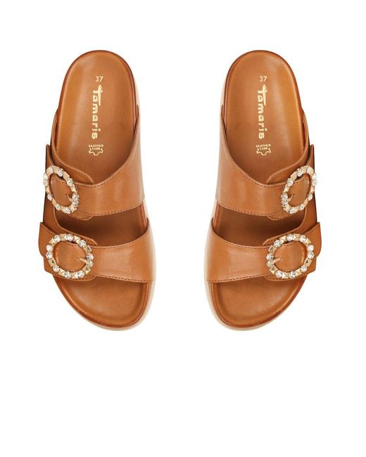 Tamaris Brown Maui Sandals