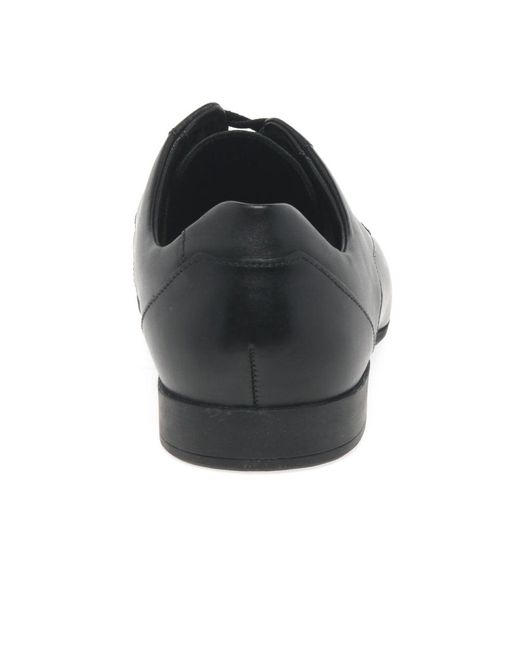Clarks Glement Lace Mens Wide Fitting Formal Shoes in Black for Men - Lyst